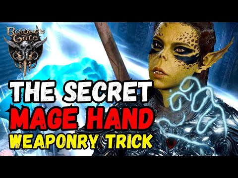 The SECRET Mage Hand WEAPONRY Trick 🖐🗡️ Baldur’s Gate 3 Patch 8 Gameplay 🔥 #baldursgate3