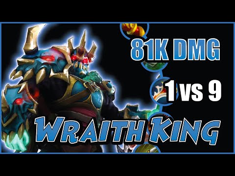 Nobody can STOP this Op Wraith King Build [Dota2]
