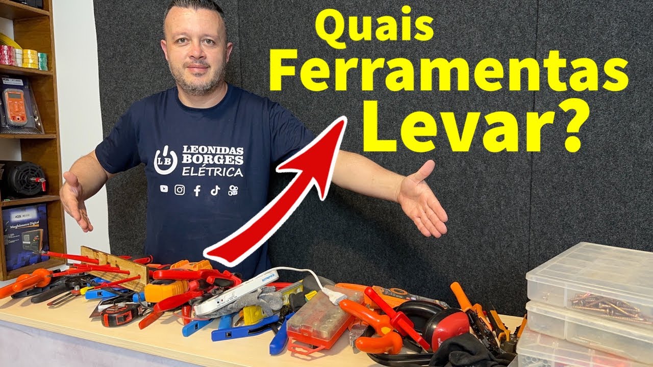 Como Organizo as Ferramentas para um Trabalho