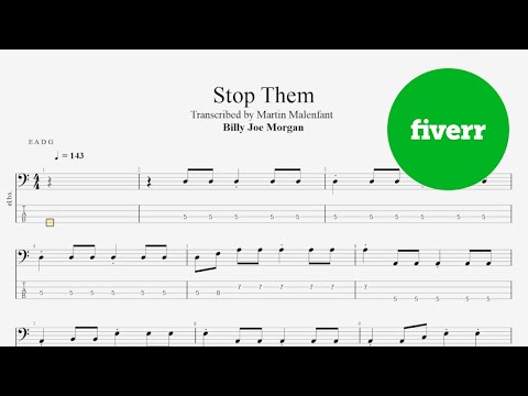 Billy Joe Morgan - Stop Them (bass tab)