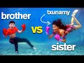 TXUNAMY UNDERWATER Insane Sis vs Bro Photo Challenge