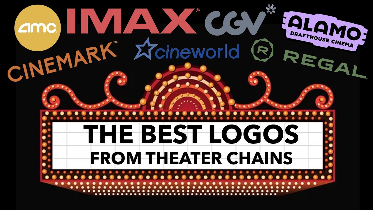 THE BEST LOGOS from MOVIE THEATER CHAINS