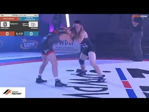 #2 Górzyński Adam LOTTO ZAPASY vs Izdebski Iwan BORUTA OLIMPIJCZYK