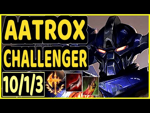 ARMUT (AATROX) vs RIVEN - 10/1/3 KDA TOP CHALLENGER GAMEPLAY - EUW