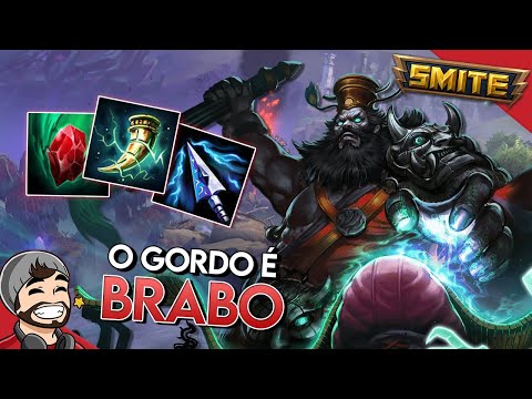 O GORDO É BRABO! ZHONG KUI MID - Master Ranked Conquista - ⚡ Smite BR
