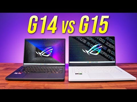 ASUS Zephyrus G14 vs G15 Gaming Laptop Comparison