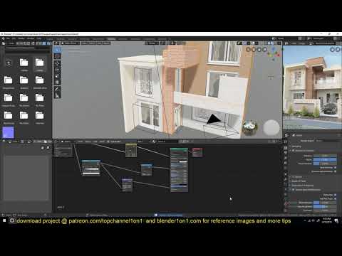 blender 2.8 daily tip   how to use alpha blender and alpha clip