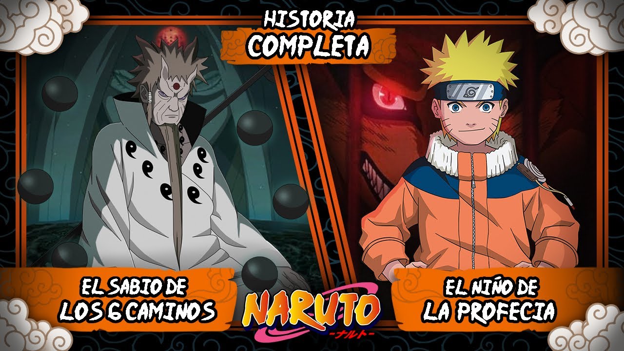 ◼️NARUTO: LA HISTORIA COMPLETA de PRINCIPIO a FIN | EL ORIGEN del MUNDO NINJA