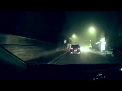 Bath to Midsomer Norton in the Fog - Timelapse