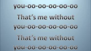 Me Without You By Tobymac (Lyrics)