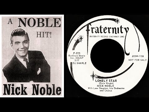 NICK NOBLE - Lonely Star / One Track Mind (1958)