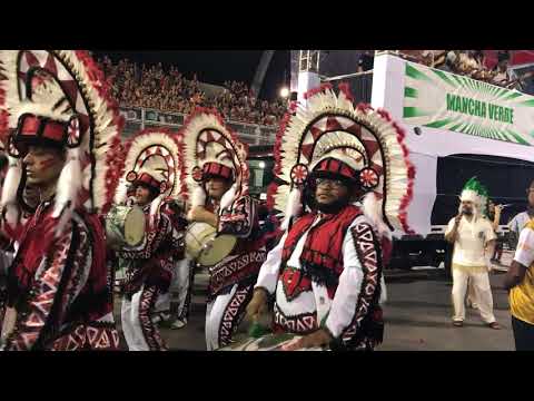 Bateria Mancha Verde 2018 Desfile Oficial
