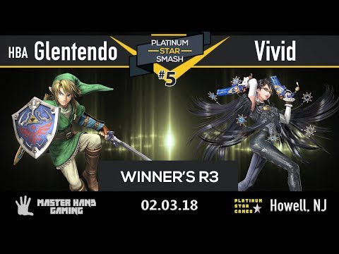 Platinum Star Smash 5 - HBA | Glentendo (Link) vs Vivid (Bayo) - Winner's R3