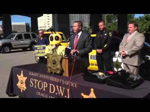 August 29, 2014 - Albany County Stop DWI Press Conference