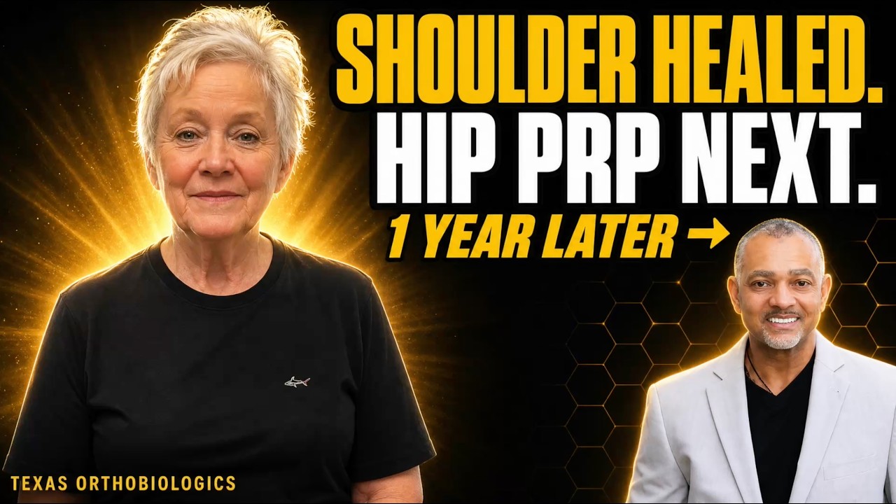 Surgery Fixed My Shoulder - Now I'm Using PRP to Save My Hip 1 Year after rotator cuff rep...