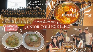 JC diaries ep.14 🌷 | overnight camp, 15h mugging, crash outs, exco lunch, mercury fest