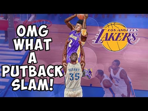 NBA 2K15 MyLeague Mode Ep.54 - Monster Putback Dunk on Kevin Durant! WCSF Game 2!