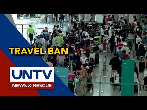 'Pinas，wala pang旅行禁令，伊朗，意大利，日本，新加坡。 (‘Pinas, wala pang travel ban sa Iran, Italy, Japan, at Singapore)