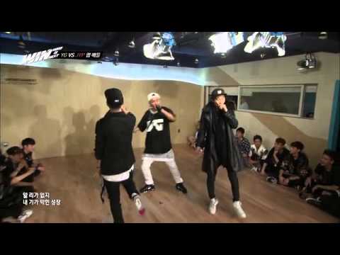 (CUT) 130913 [WIN - WHO IS NEXT] EP4 YG vs JYP (Rap Battle - YG)