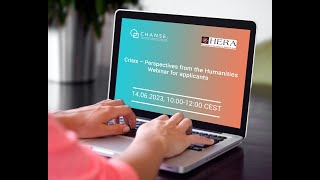 Call &quot;Crisis Perspectives from the Humanities&quot; - webinar for applicants 14.06.2023