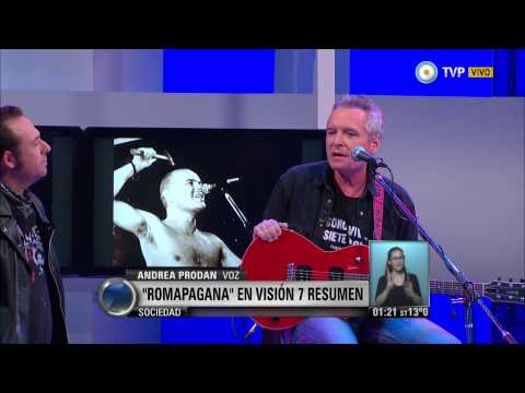 Visión 7 Rock - Andrea Prodan en vivo