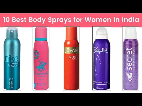 10 Best Body Sprays for Women