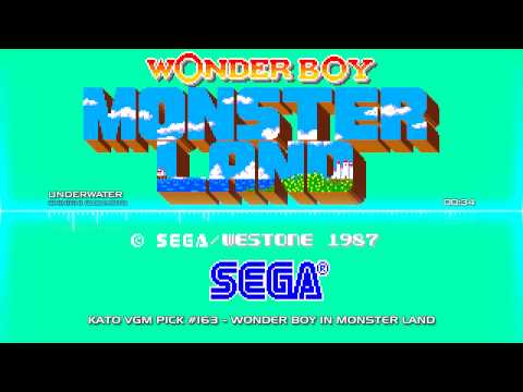 Kato VGM Pick #163: Wonder Boy in Monster Land - Underwater (Arcade)