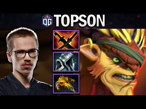 OG.TOPSON BRISTLEBACK - PRO MID - DOTA 2 7.28 GAMEPLAY