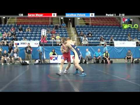 Cadet 138 - Aaron Meyer (Iowa) vs. Jonathan Pelach (Minnesota)