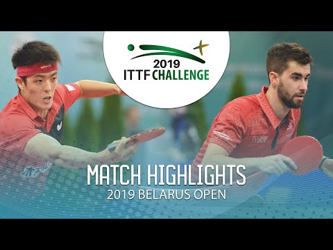 Dang Qiu vs Tristan Flore | 2019 ITTF Belarus Open Highlights (1/4)