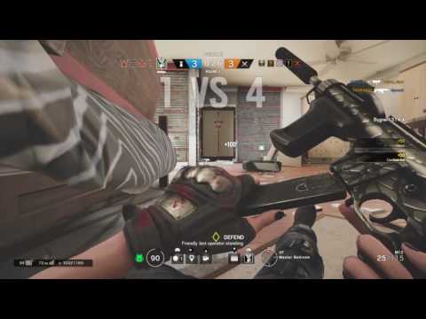 Rainbow Six Siege 1v5 Overtime Ace