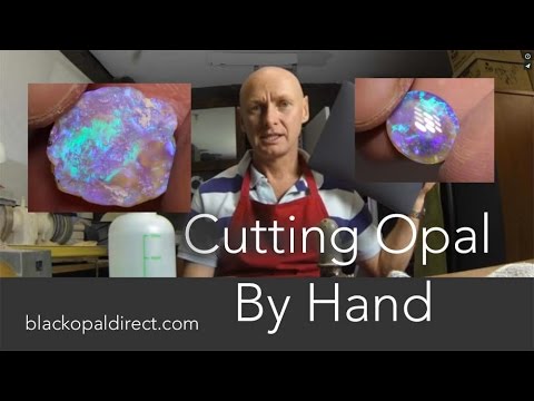 How To Cut And Polish Opal Gemstones By Hand by blackopaldirect.com