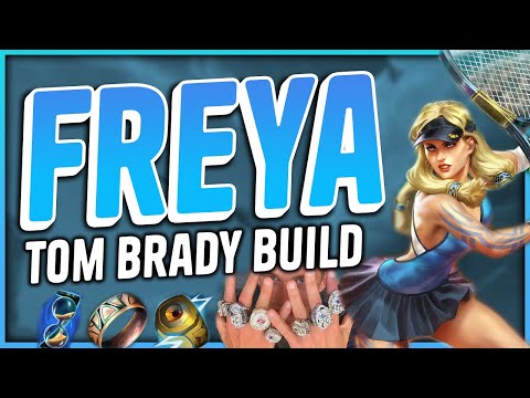 FEELIN LIKE TOM BRADY WITH THIS FREYA BUILD! - SMITE ADC Ranked Conquest