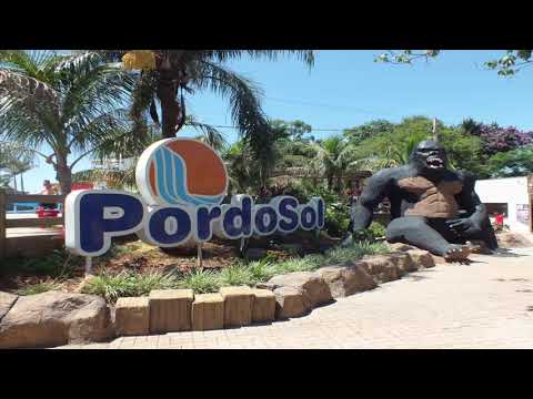 POR DO SOL PARQUE AQUÁTICO EM PITANGUEIRAS NO PARANÁ.