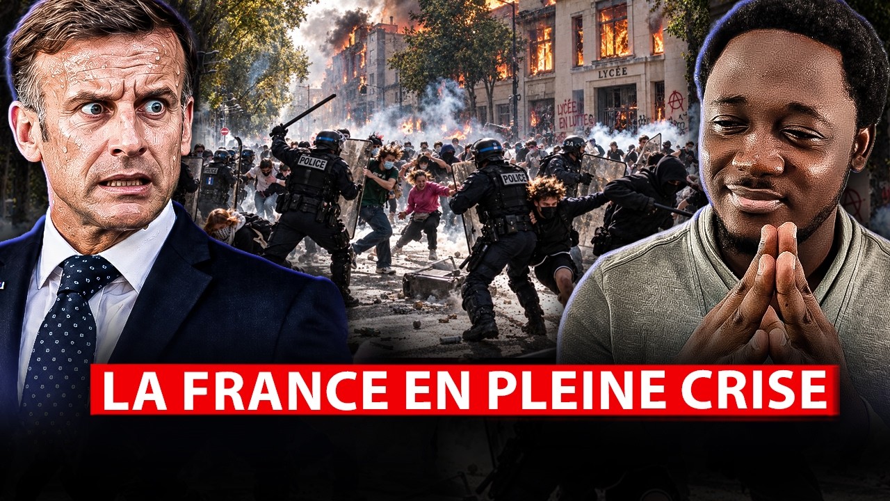 Macron perd le contrôle, les villes brules, la jeunesse explose dans la rue