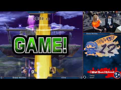 TO12 - Brass Monkey (DK) vs n0ne (Captain Falcon) - Project M Pools