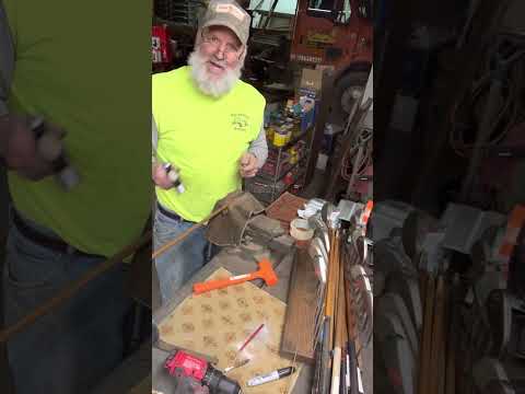 How to remove a 100 year old hickory golf club head