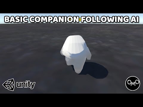 Basic Companion Following AI in Unity (Unity C# Tutorial)