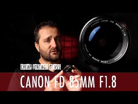 Canon FD 85mm F1.8 (n) | My favourite FD lens | Cheap Vintage Glass