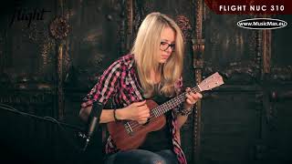 Video thumbnail for Flight NUC 310 Concerto ukulele by MusicMaxEu
