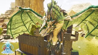 ワイバーンと城のビジュアル的相性が良すぎる！！『ARK: Survival Ascended ～スコーチドアース編～』#6【ark】【アーク実況】