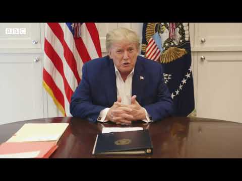 特朗普說他做得很好，但接下來幾天才是 "真正的考驗"--BBC News (Trump says he is doing well, but next couple of days the 'real test' - BBC News)