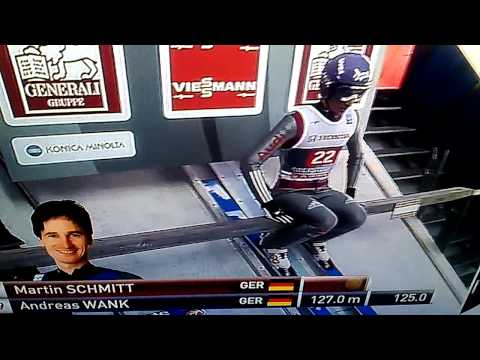 Martin schmitt vs Andreas Wank - Oberstdorf 2012 - HD