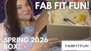 Spring 2026 Fab Fit Fun Unboxing! Sharing My Customizations While Recovering from Surgery! ❤️🩹
