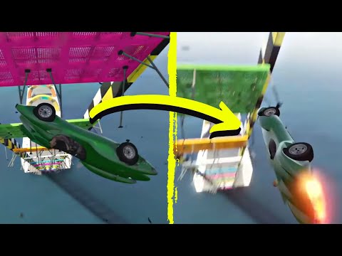 SAQUEN CLIP DE ESTO! LA MEJOR SALVADA DE MI VIDA!! MEGA RAMPA GTA V