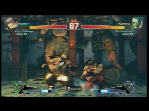 SSF4 [A vs A]: Kiryu Tsukimiya(#1 Guy) vs los lobos1010(#30 Sagat) Ep.83