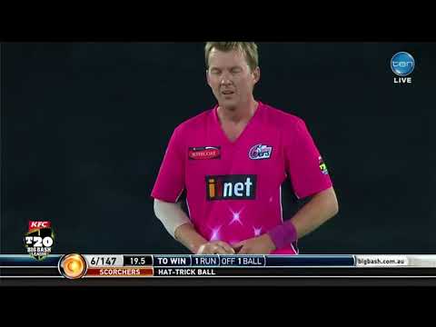 BBL Final'2016 Brett Lee nail biting last over