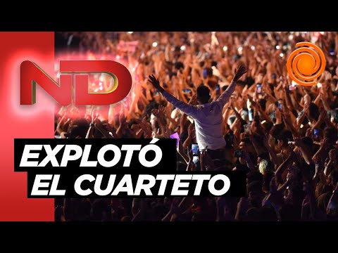 Así fue la primera noche del Cosquín Cuarteto: el tunga tunga se apoderó de la Plaza Próspero Molina