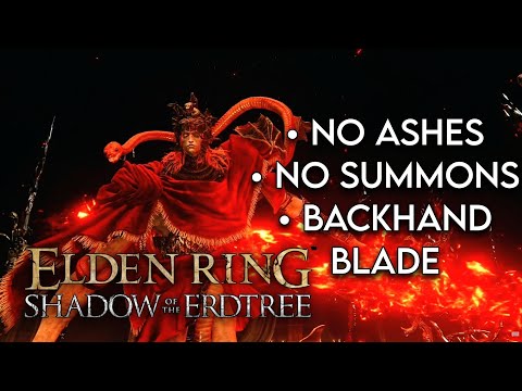 Elden Ring DLC - MESSMER Boss Fight (Backhand Blade Bleed)