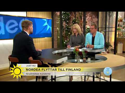 Nordea flyttar till Finland – så påverkas kunderna - Nyhetsmorgon (TV4)